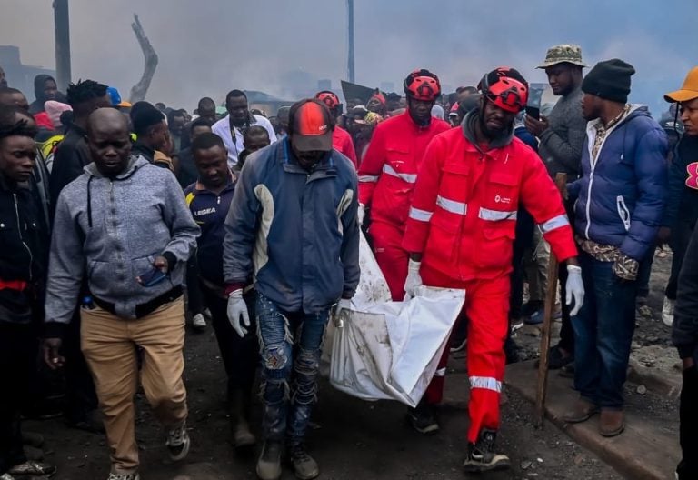 Gikomba fire: 17 casualties reported as blaze finally contained after 10 hours