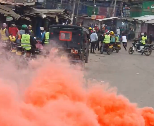 Gen Z protests anniversary: Police lob teargas to disrupt demonstrators in Githurai