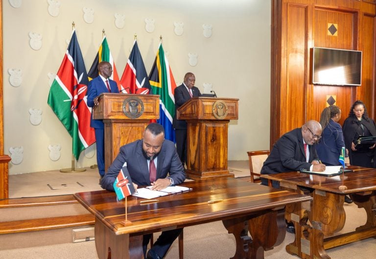 Inside 6 trade agreements signed between Kenya and South Africa during Ruto’s state visit