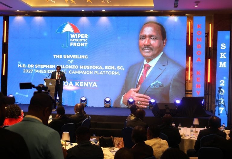 Kalonzo thanks supporters after unveiling 2027 presidential campaign platform