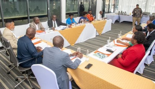 ODM party leader Oburu Odinga chairing the CMC meeting at party headquarters on Monday, June 8, 2026. PHOTO//@TheODMparty/X