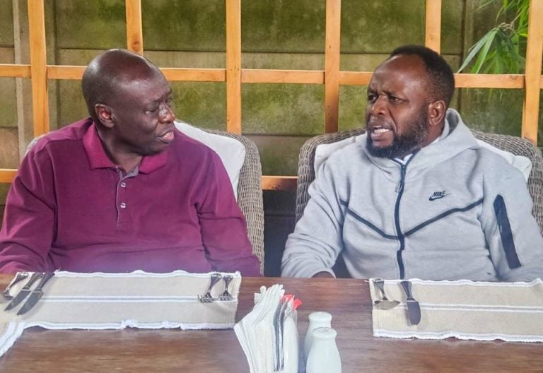Natembeya meets Gachagua ahead of 5-day Western Ke