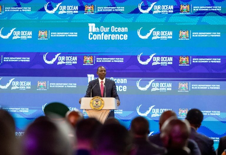 Kenya commits Ksh142B to Blue Economy as Ruto calls for bolder global ocean action