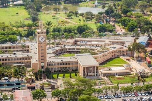 A view of Parliament Buildings. PHOTO/@KenyanHistorian/X