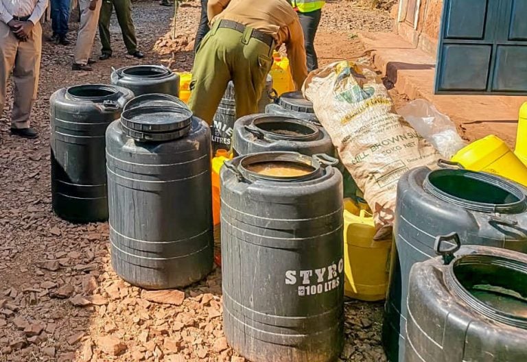 Multi-agency raid nets 27 in Isiolo illicit brew operation