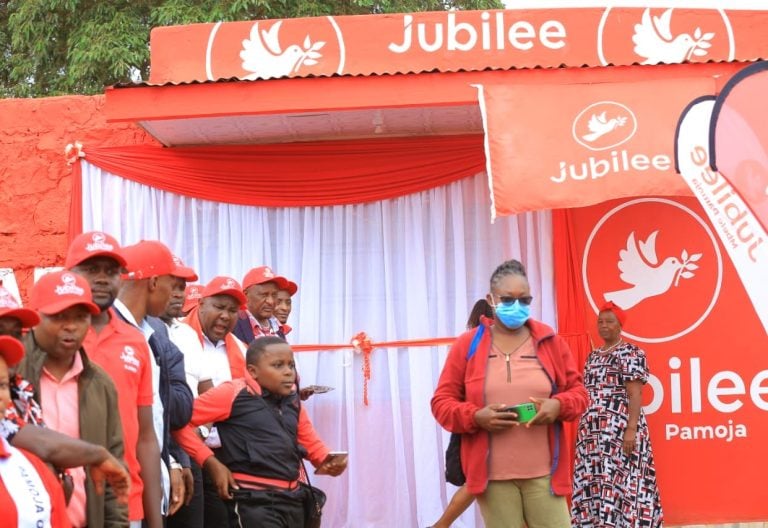 Matiang’i opens Jubilee Party Kirinyaga office, rallies grassroots support