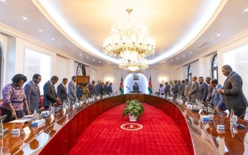 President William Ruto leading the Cabinet meeting on Tuesday, June 30, 2026 at StateHouse, Nairobi. PHOTO/@WilliamsRuto/x