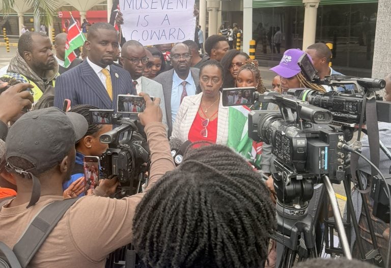 Martha Karua returns to Kenya after being denied entry into Uganda
