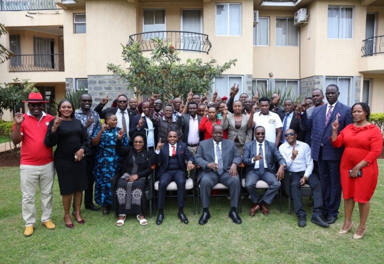 Matiang’i holds Jubilee Nairobi aspirant’s meeting amid aggressive 2027 campaign push