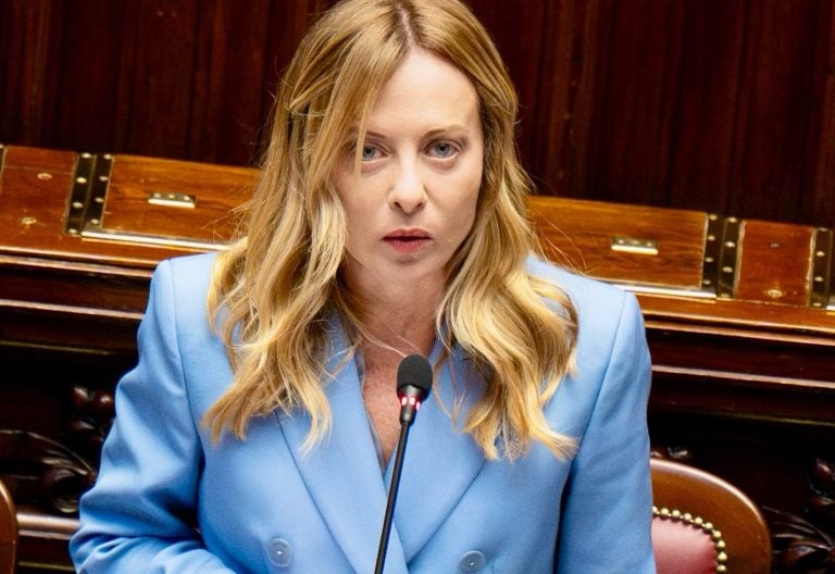 Italy’s Meloni says Trump made up story that she begged him for photo at G7