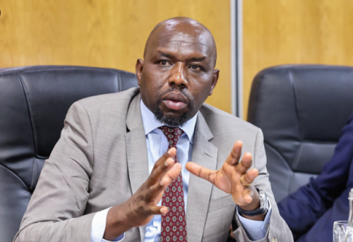 CS Kipchumba Murkomen speaking in a strategic consultative meeting with the leadership of the State Department for Immigration and Citizen Services on Monday, June 22, 2026. PHOTO/@kipmurkomen/X