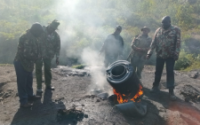 Police destroy litres of illicit brew in Kisumu and Migori crackdown