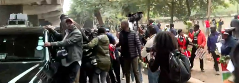 Police disrupt opposition leaders’ march in honour of Gen Z protest victims