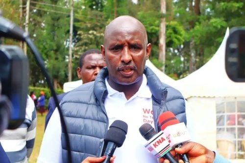 Embu county CEC health Jamal Runyenje.PHOTO/Brian Malila.