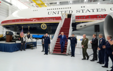 Trump showcases new Air Force One jet gifted by Qatar government