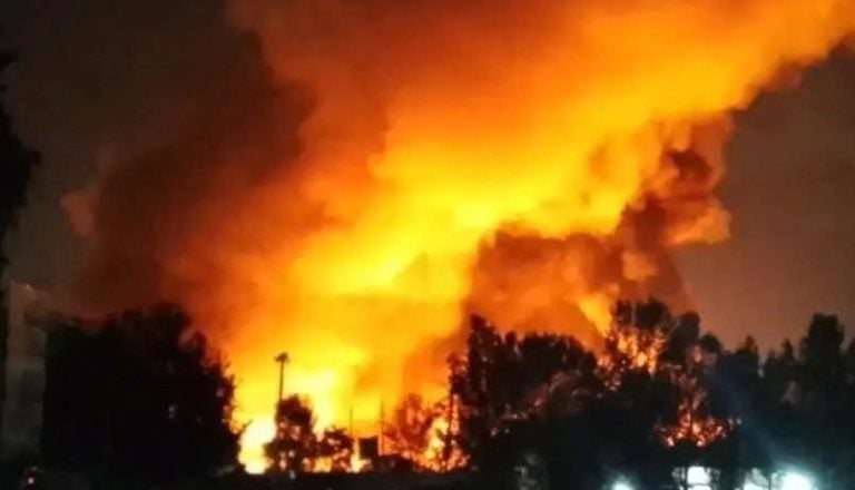 Fire breaks out at Gikomba market