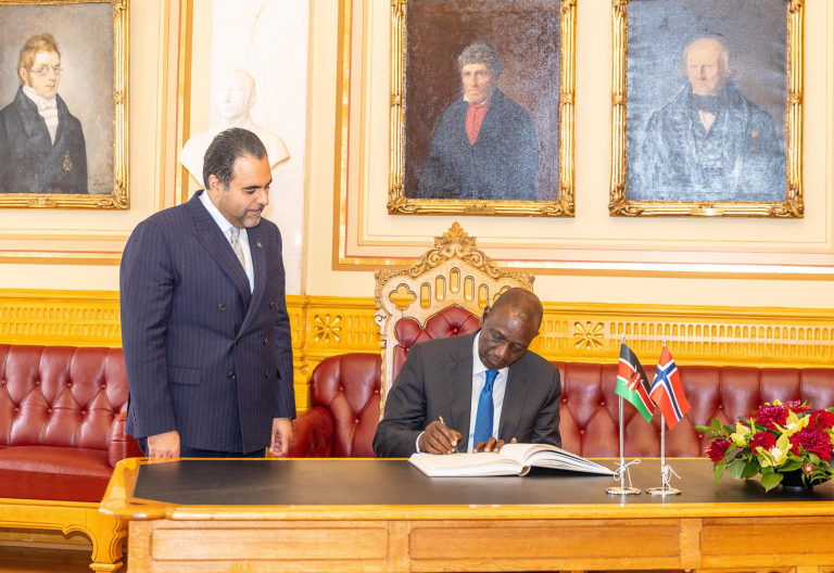 Ruto meets president of Norwegian Parliament, pledges deeper partnerships
