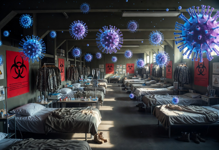 Flu outbreak hits US military base as vaccination mandate is lifted