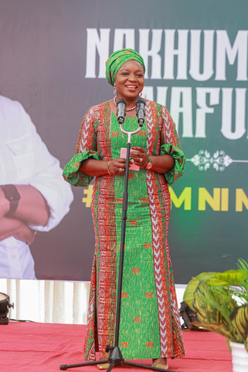 Former Health Cabinet Secretary Susan Nakhumicha speaks during the Trans Nzoia Elders and Opinion Leaders Conference on Friday, June 19, 2026. PHOTO/@HonWetangula/X