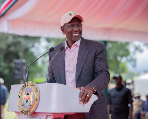 President William Ruto during a past event. PHOTO/@WilliamsRuto/X