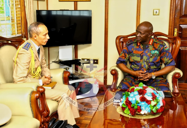 Kenya and Morocco explore new ways to deepen military partnership