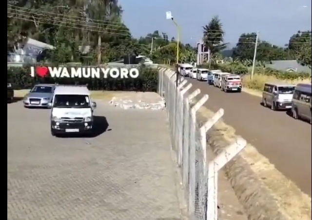 Wamunyoro comes alive as matatus carrying Kipsigis locals throng Gachagua’s home