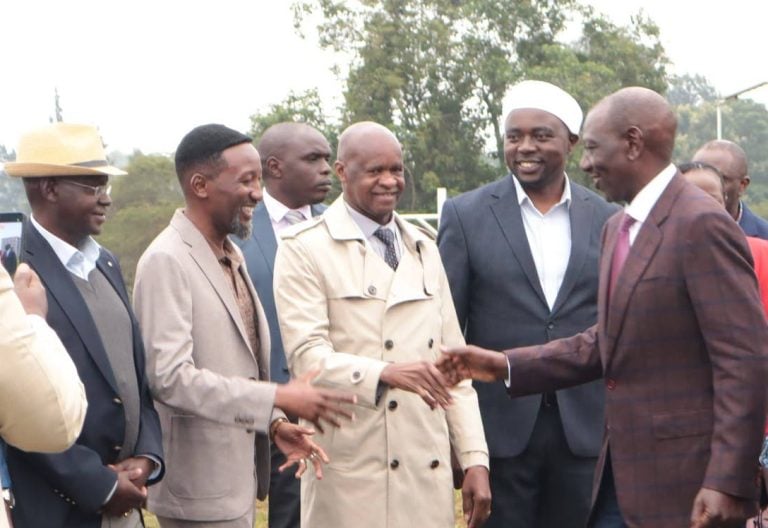 Ruto attends church service in Embu as Kindiki worships in Kericho