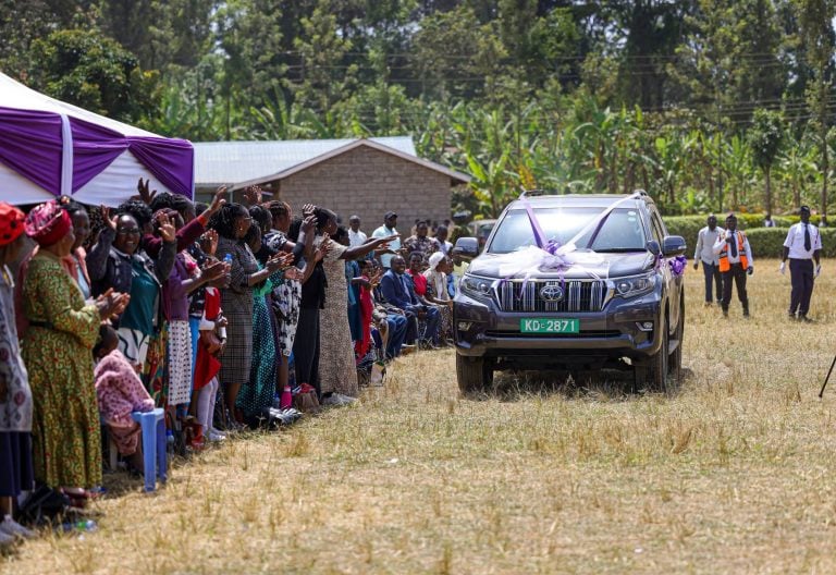 Kindiki donates Prado, unveils multi-million pledges at Meru church service