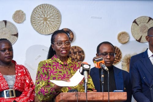 PLP Leader Martha Karua speaks during a past event. PHOTO/https://web.facebook.com/MarthaKarua