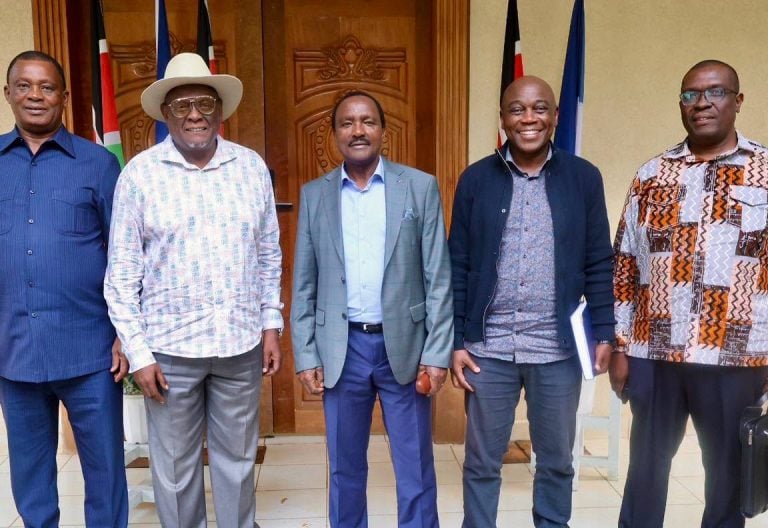 Kalonzo holds meeting with top Azimio leaders
