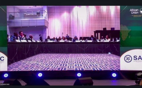 Former President Uhuru Kenyatta joining a meeting of the AU Panel of Facilitators for the Eastern DRC Peace Process and the Independent Joint Secretariat (IJS) Implementation of the Eastern DRC Peace Process I. July 25, 2026. PHOTO/@4thPresidentKE/X
