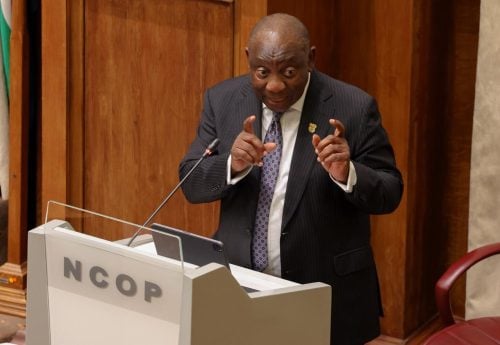 Cyril Ramaphosa during a past event. PHOTO@CyrilRamaphosaX