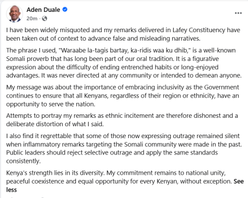 Duale post.