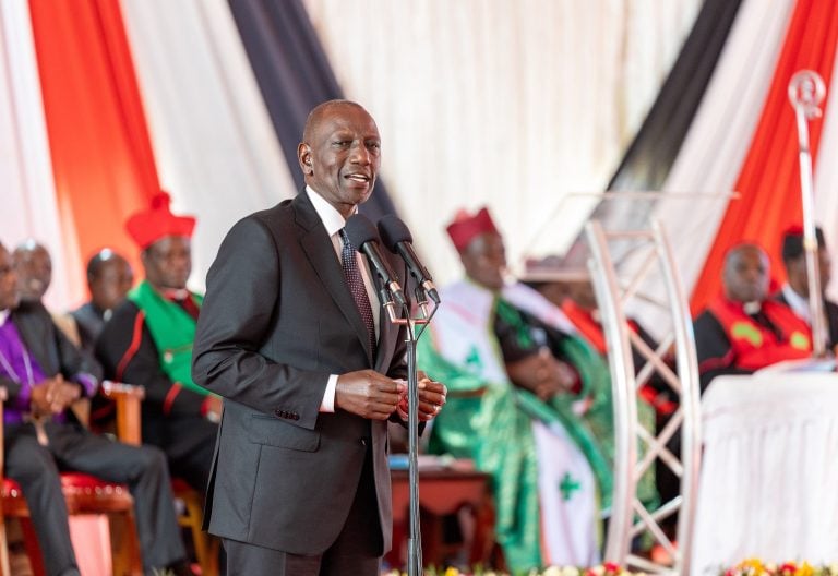 Ruto donates Ksh12M to school, church during Meru funeral