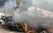 Motorbikes burnt as suspected goons disrupt Orengo, Sifuna event in Kisumu