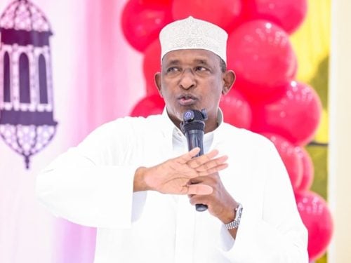 Aden Duale during a past event. PHOTO/@HonAdenDuale/X