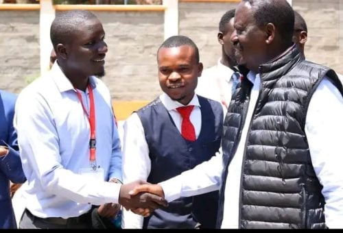 The late ODM Party youthful Elvis Otieno alias Beast. PHOTO/@TheODMparty/X