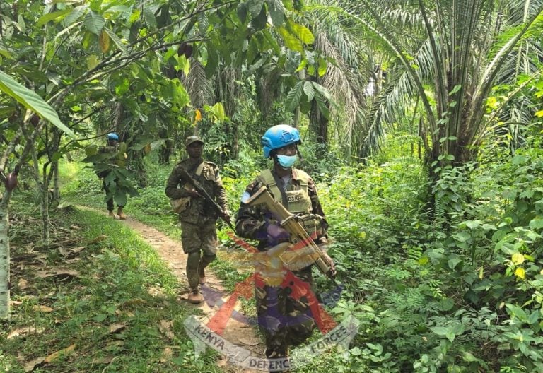 KDF troops expand operations to protect civilians in eastern DR Congo