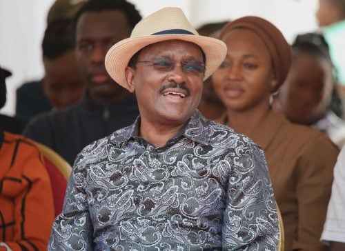 Kalonzo Musyoka in Mumoni, Mwingi North, Kitui County. PHOTO/https://www.facebook.com/Kalonzo Musyoka