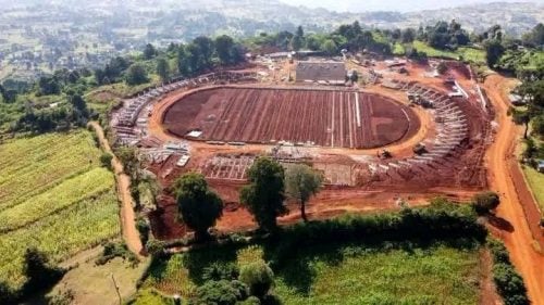 The current state of Kamariny Stadium in Elgeyo Marakwet. PHOTO/Elias Kiplimo
