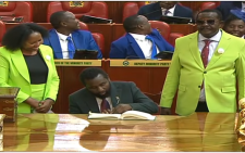 Sammy Douglas Kamau Ngotho sworn in as Ol Kalou MP