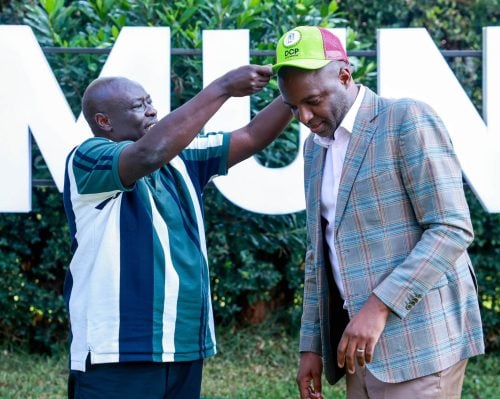 Rigathi Gachagua welcomes Irungu Kang'ata to DCP on Friday, July 24, 2026. PHOTO/https://www.facebook.com/DPGachagua