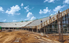 TVET skills put Nandi youth to work on Kapsabet Stadium project