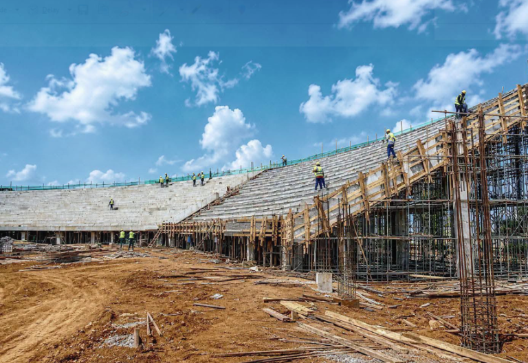 TVET skills put Nandi youth to work on Kapsabet Stadium project
