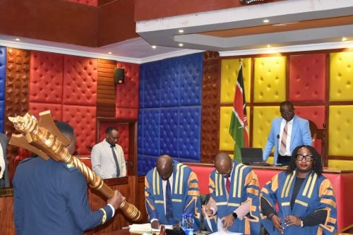 The County Assembly of Kirinyaga has adopted the Report of the Budget and Appropriations Committee on the scrutiny of the county budget estimates for the 2026/2027 Financial Year. PHOTO/https://www.facebook.com/KirinyagaCountyAssembly/