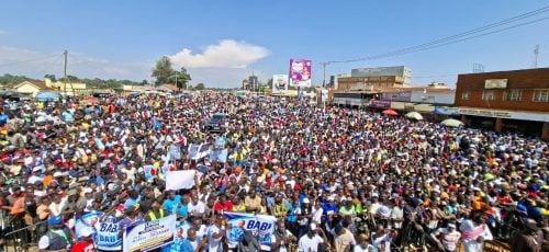 Linda Mwananchi rally in Kitale on Saturday, July 25, 2026. PHOTO/@LindaMwananchi_/X