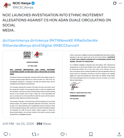 NCIC post.