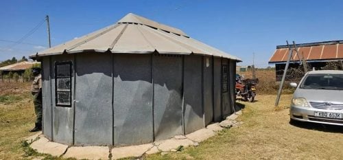 Police houses at Ethi Police Station in Laikipia North.
