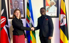 Namwamba holds high-level talks with new Austrian ambassador