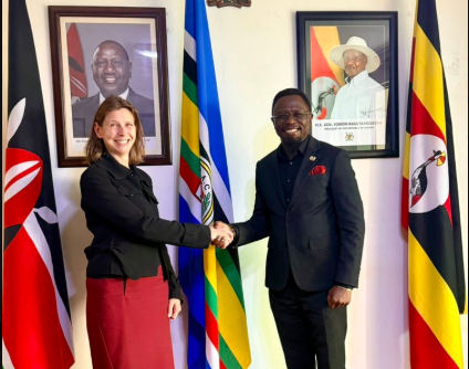 Namwamba holds high-level talks with new Austrian ambassador